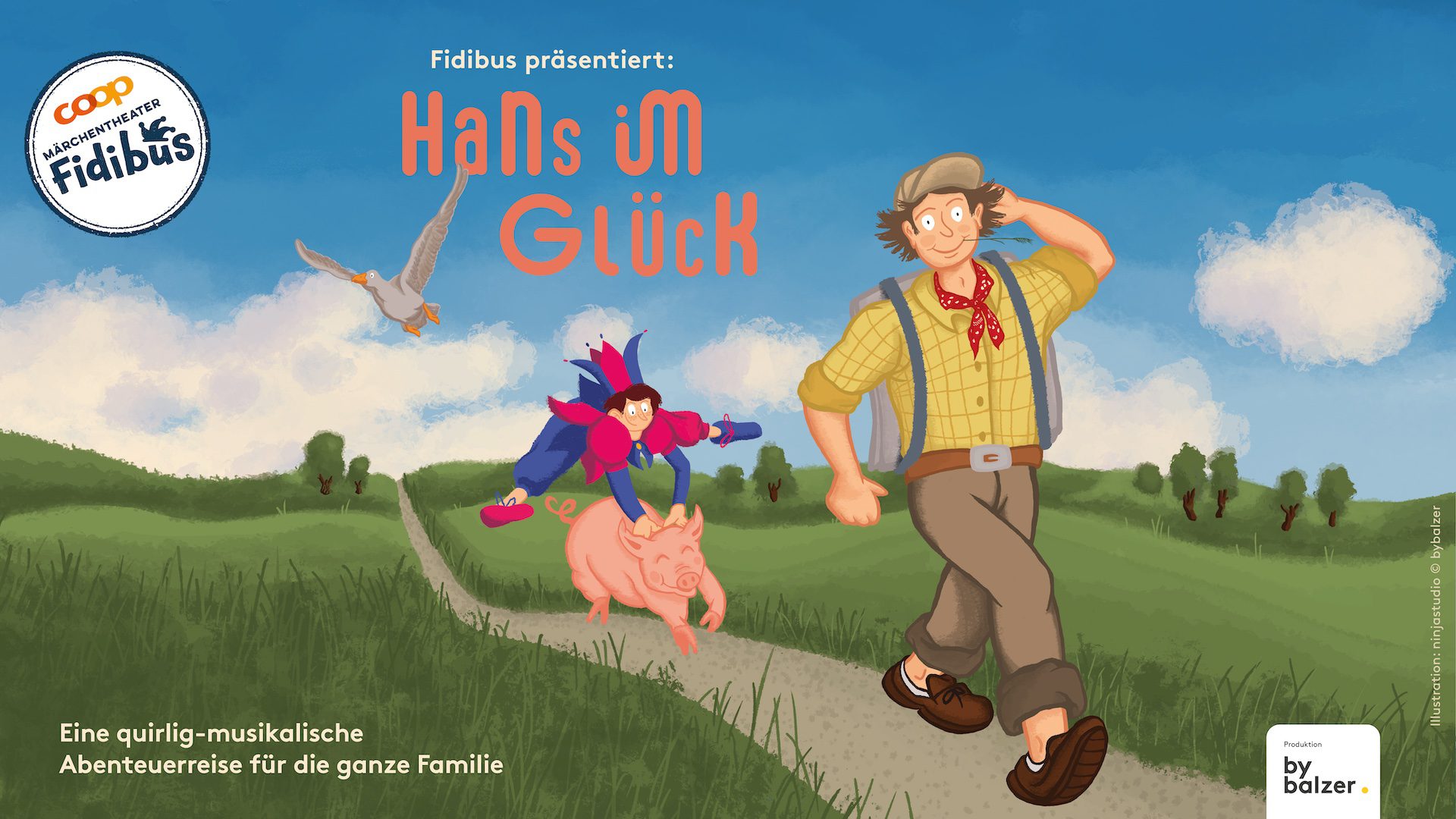 Märchentheater Fidibus – «Hans im Glück»